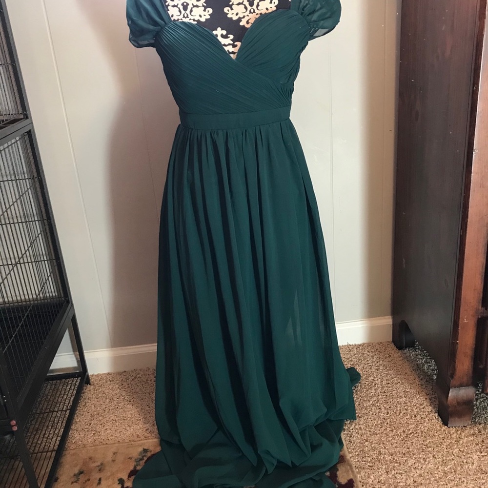 Green gown